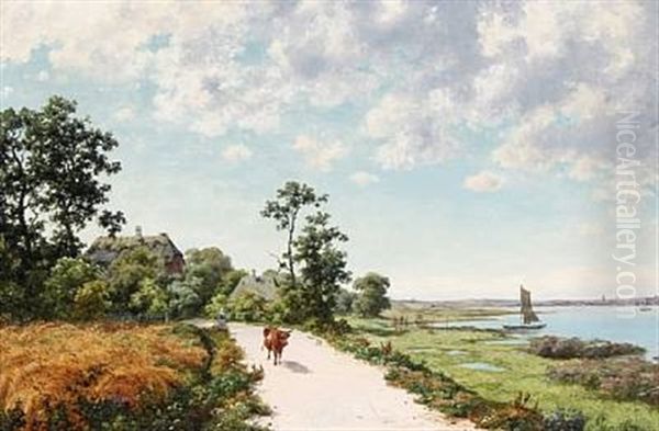 The Fisherman's Cottage At Boller, Jutland - view 1