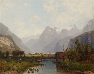 Near Brunnen At The Lake Lucerne