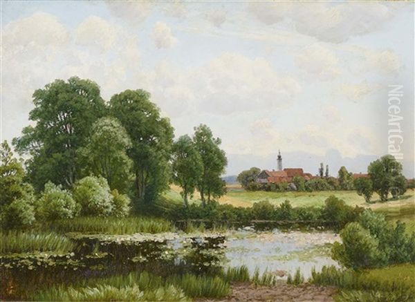 Blick Auf Beyharting - view 1