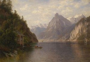 Partie Am Vierwaldstatter See by Josef Schoyerer