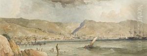 Simon's Town, On The Cape Of Good Hope by Thomas William Bowler