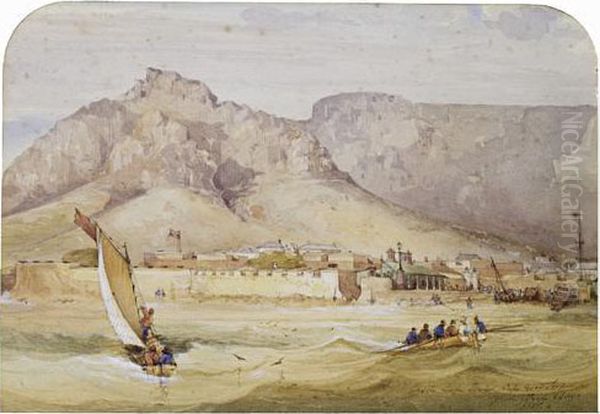 Castle, Cape Town, Cape Of Good Hope From Table Bay - view 1