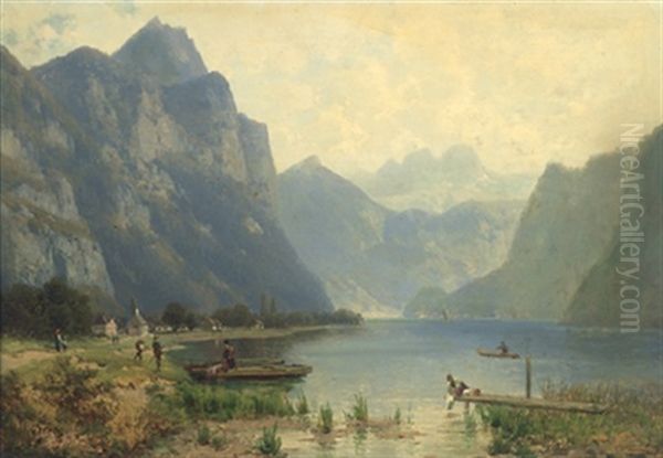 Blick Auf Den Walensee Bei Weesen - view 1