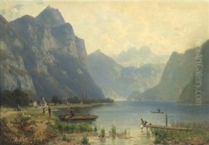 Blick Auf Den Walensee Bei Weesen Blick Auf Den Walensee Bei Weesen