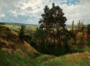 Weite Landschaft by Josef Schoyerer