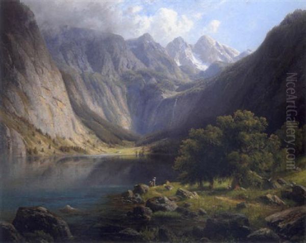 Der Obersee Bei Berchtesgaden - view 1