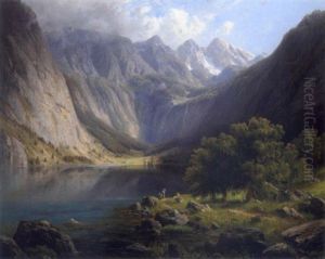 Der Obersee Bei Berchtesgaden