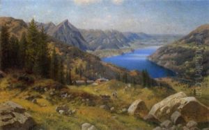 Blick Auf Beatenberg Und Thunersee Blick Auf Beatenberg Und Thunersee