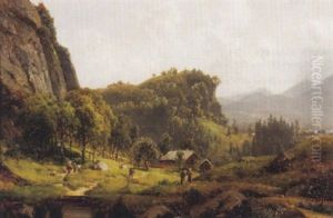 Landschaft by Josef Schoyerer