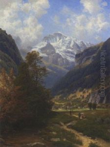 Ortschaft Im Alpental (interlaken?)
