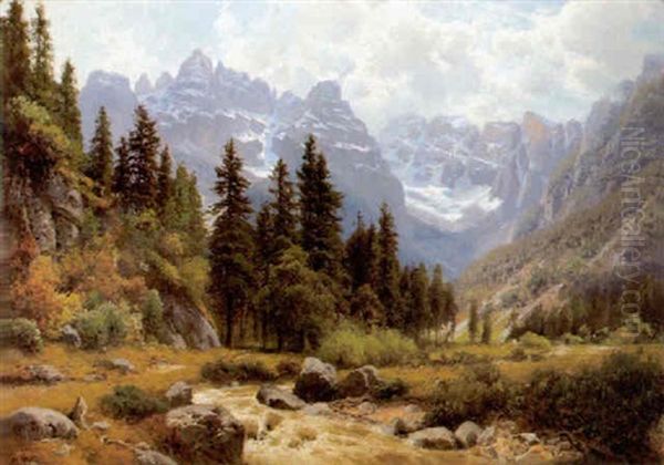 Der Monte Cristallo In Den Dolomiten - view 1