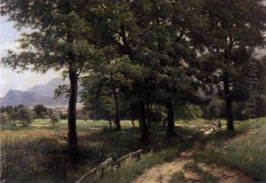 Oberbayerische Sommerlandschaft Oberbayerische Sommerlandschaft
