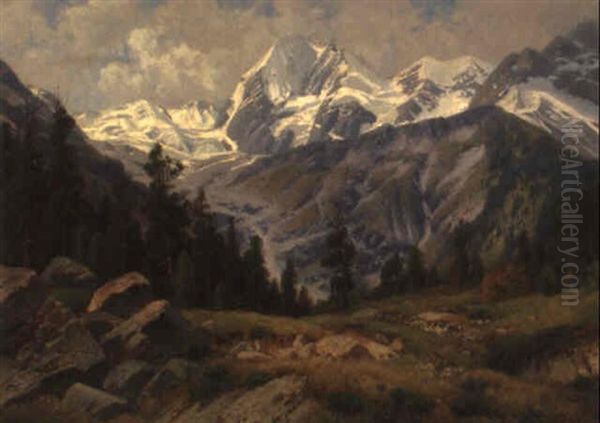 Gebirgslandschaft (patenkirchen?) - view 1