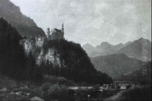 Blick Auf Schloss Neuschwanstein - view 1