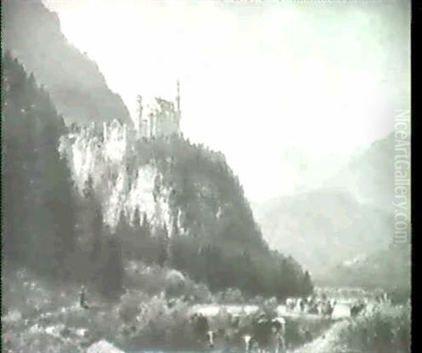 Schloss Neuschwanstein. - view 1