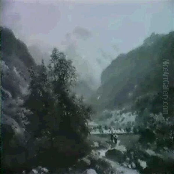 Spatsommerliche Gebirgslandschaft - view 1