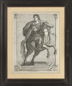 Portraits Of Roman Emperors: Domitian Xii by Carington Bowles