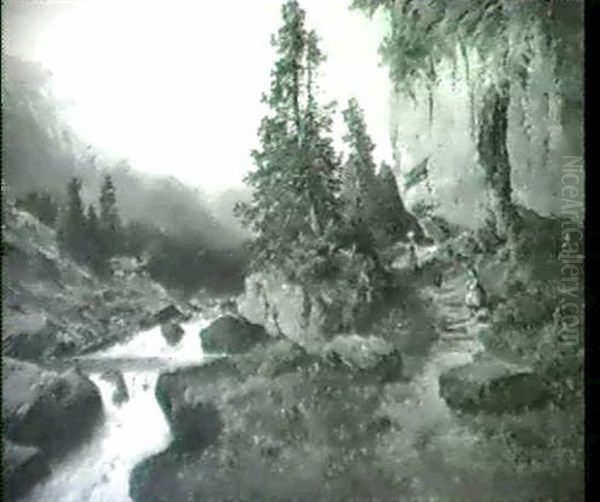Wildbach Im Gebirgstal - view 1