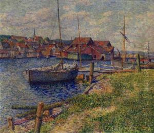 Kragero Bei Sonne by Bertha Schrader