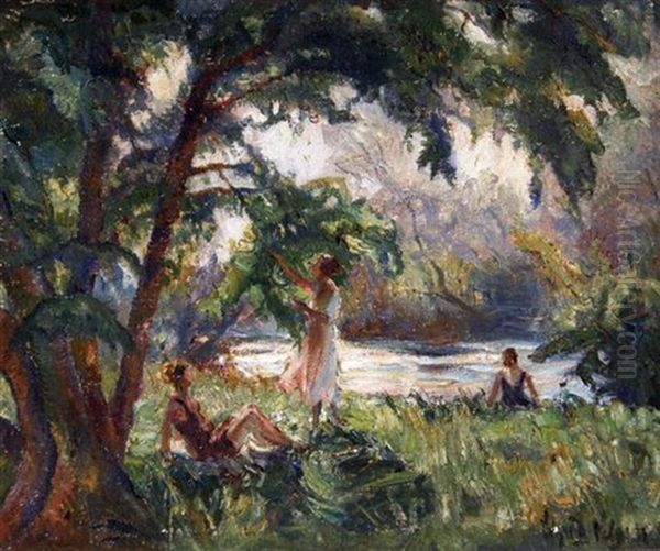 Three Bathers - view 1