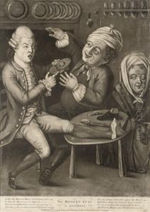 The Modern Beau In Distress by Carington Bowles