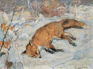 Fuchs Im Schnee Fuchs Im Schnee