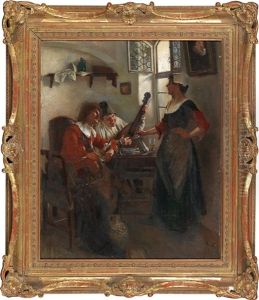 The Serenade by Julius Schrag