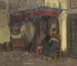 Hollandischer Kamin (nordbrabant) by Julius Schrag