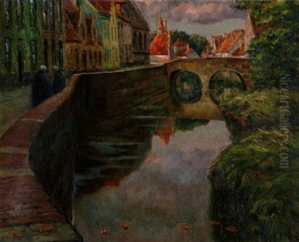 Kanal In Brugge - view 1