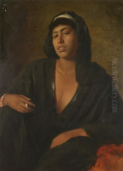 Nefusa, Jeune Femme Fumant - view 1