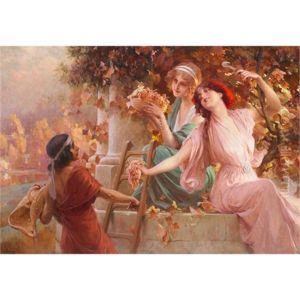 Beauties Of The Harvest by Alois Hans Schram