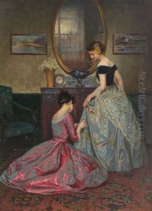 Preparing For The Ball by Viktor Schramm