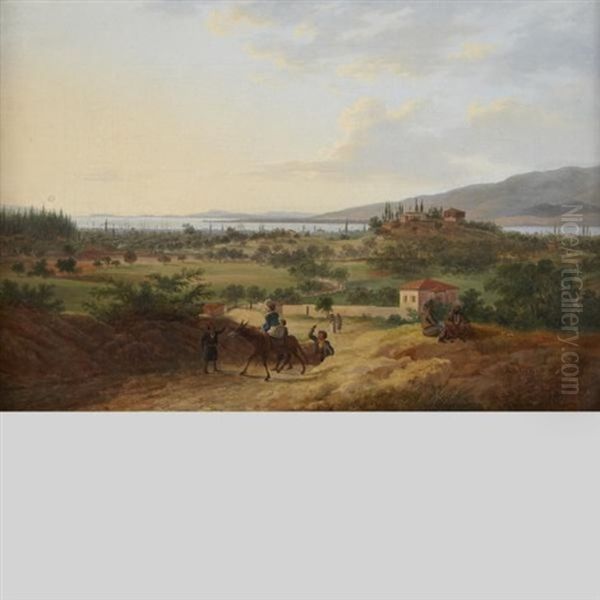 View On The Road From Smyrna To Boudja In 1836 - view 1
