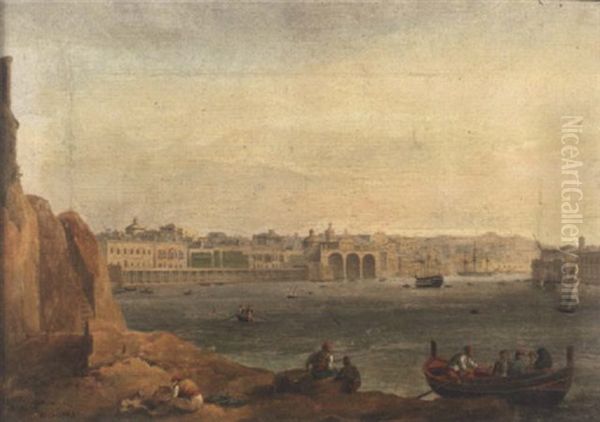 Shipping In The Grand Harbour, Valletta - view 1
