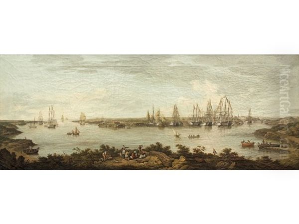 A Panoramic View Of Port Mahon, Minorca - view 1
