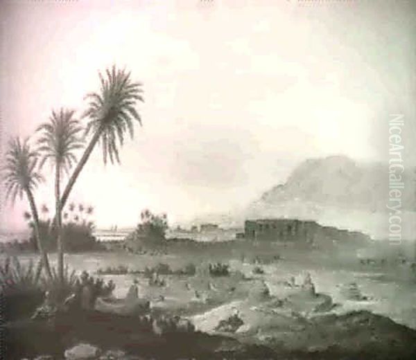 The Temple Of Seti I At Gourna, Thebes - view 1