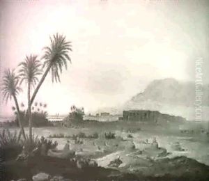 The Temple Of Seti I At Gourna, Thebes