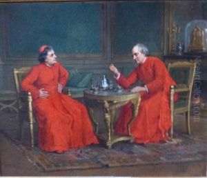 Deux Cardinaux A L'heure Du The