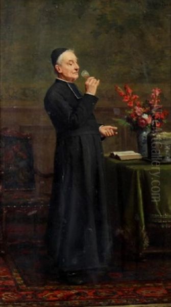 Cleric Tasting Wine - view 1