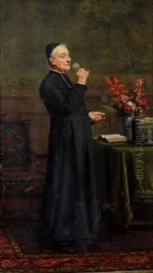 Cleric Tasting Wine by Charles Baptiste Schreiber
