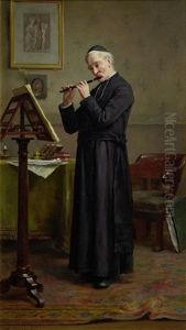 Cleric Playing The Flute