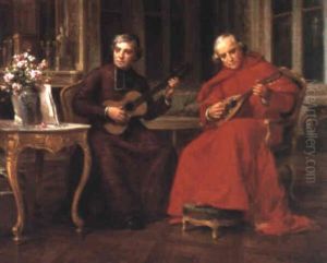 Musical Cardinals by Charles Baptiste Schreiber