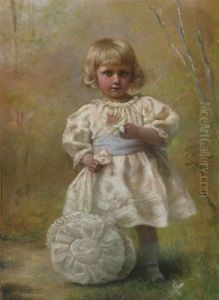 Portrait Of Carol by Charlotte Mount Brock, Miss Schreiber
