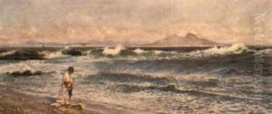 A Fisherboy, Capri by Conrad Peter Schreiber