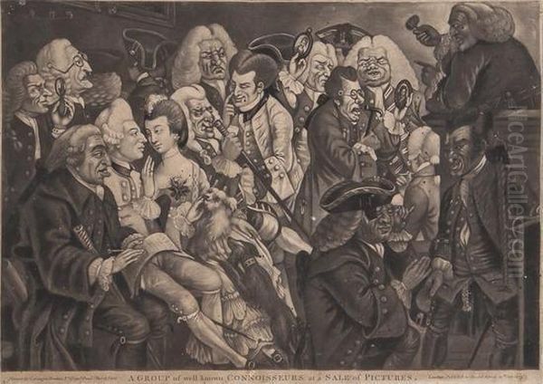 A Group Of Well Known Connoisseurs - view 1