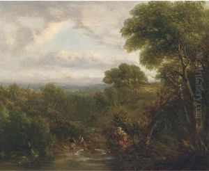 On The Sussex Downs by Edward O. Bowley
