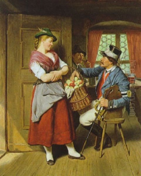 Der Postmeister Und Das Apfelmadchen - view 1