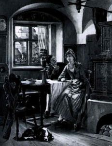 Die Werbung by Adolf Franz Christian Schreitter von Schwarzenfeld