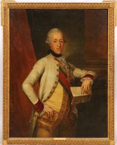 Portrait Of A Gentleman Holding Document