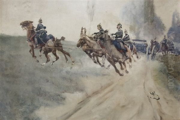 Prussian Cavalrymen - view 1